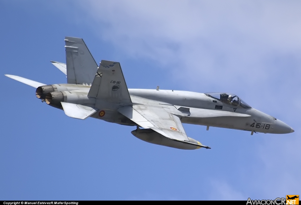C.15-90 - McDonnell Douglas F/A-18A - Ejército del Aire Español