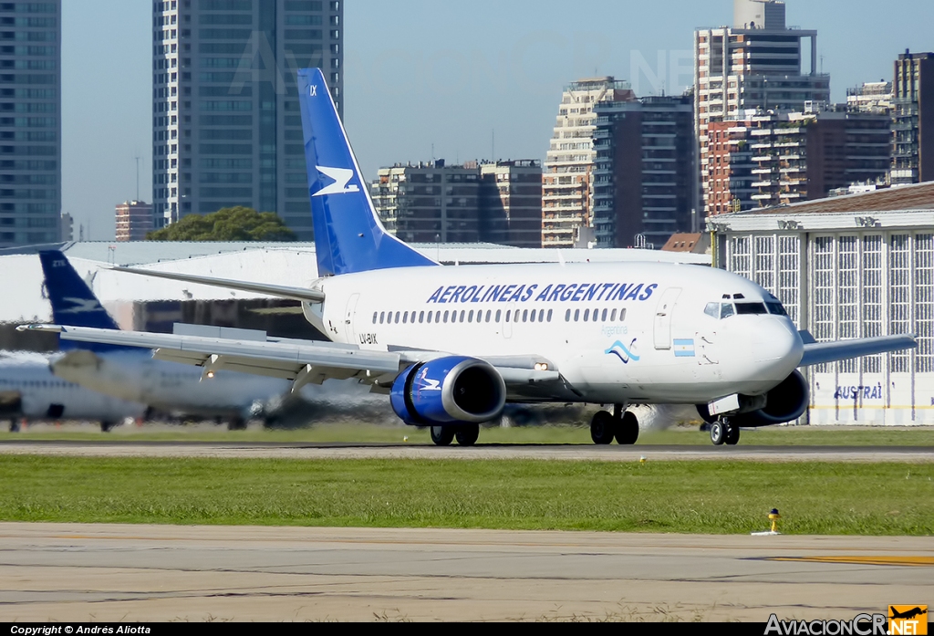 LV-BIX - Boeing 737-53A - Aerolineas Argentinas