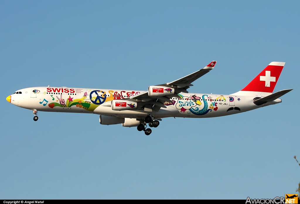 HB-JMJ - Airbus A340-313X - Swiss International Air Lines