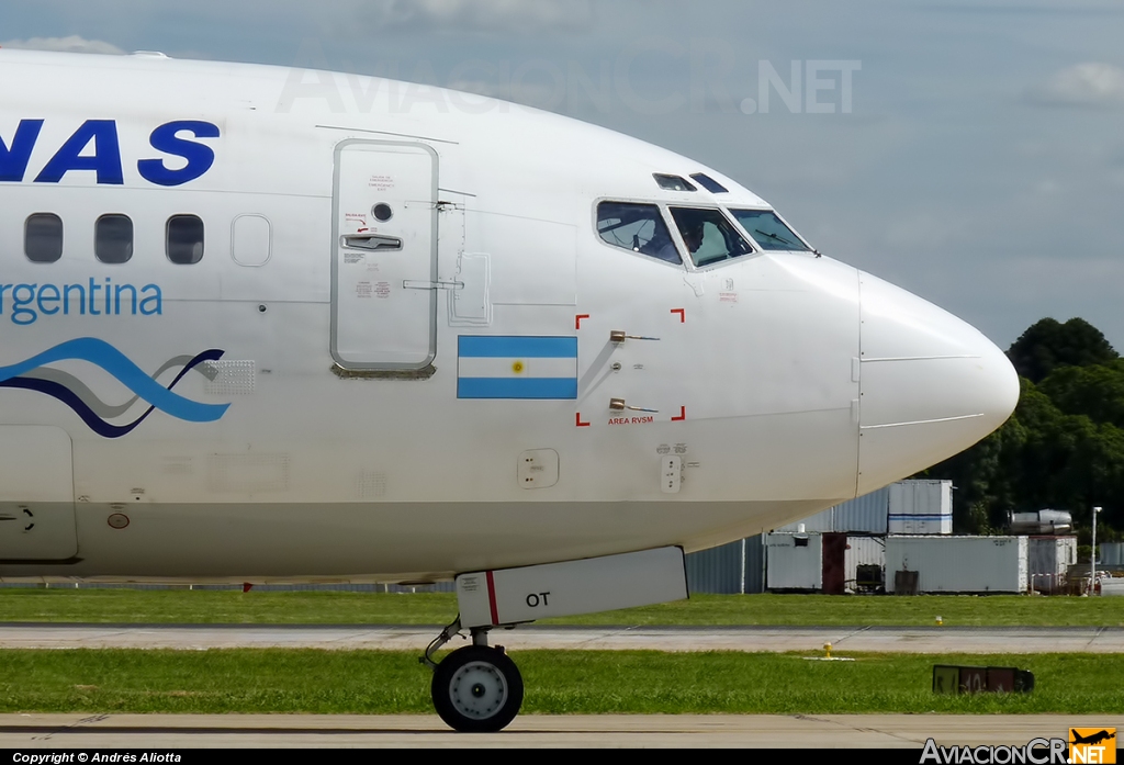 LV-BOT - Boeing 737-505 - Aerolineas Argentinas