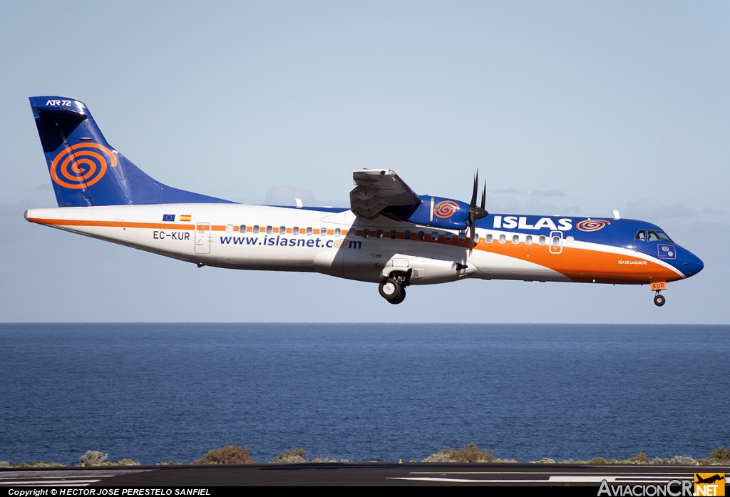 EC-KUR - ATR 72-212A - Islas Airways