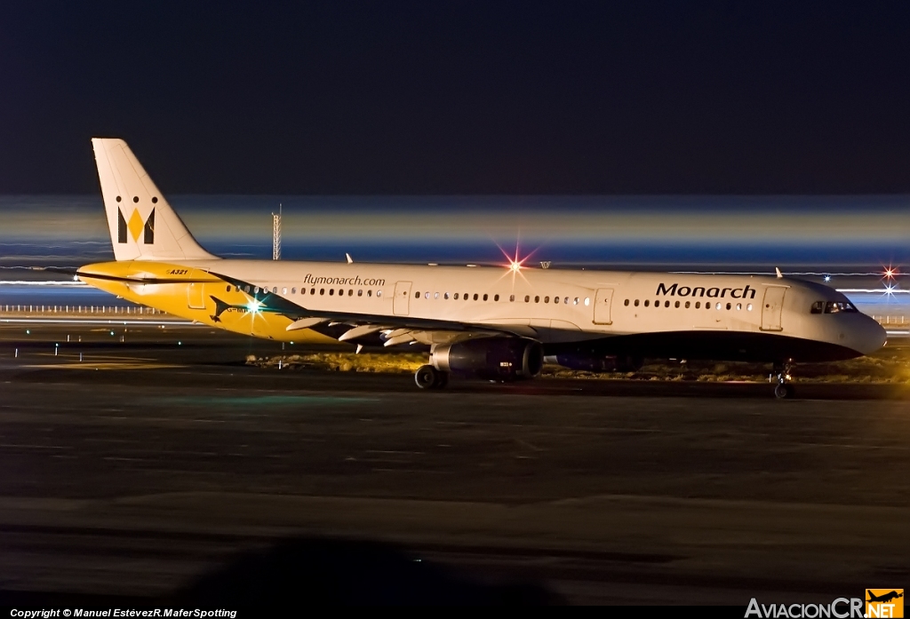 G-MARA - Airbus A321-231 - Monarch Airlines