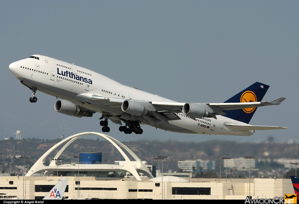 D-ABVS - Boeing 747-430 - Lufthansa