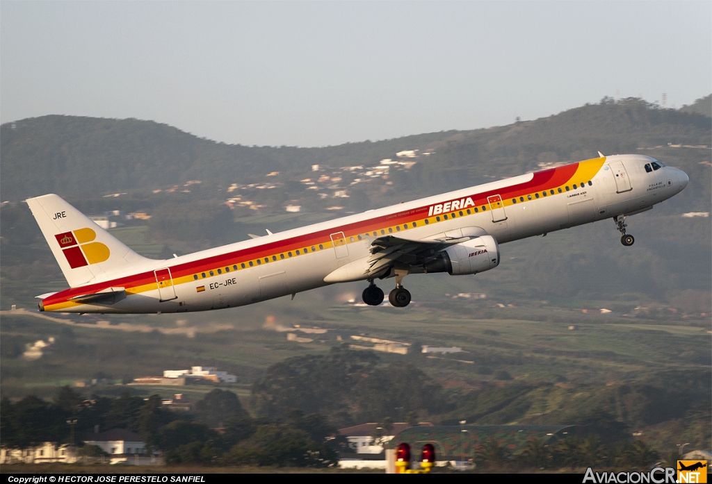 EC-JRE - Airbus A321-211 - Iberia