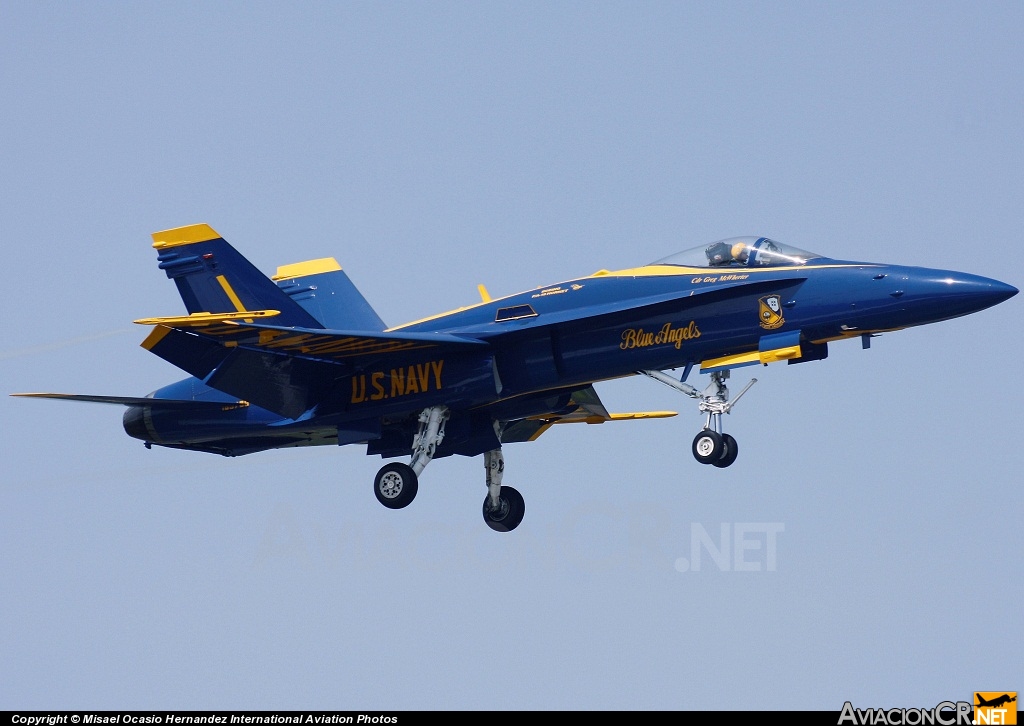 163705 - McDonnell Douglas F/A-18C Hornet - USA - Navy
