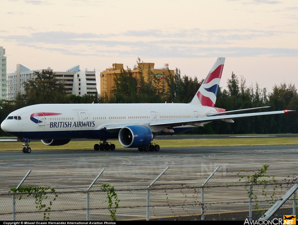 G-VIIR - Boeing 777-236/ER - British Airways