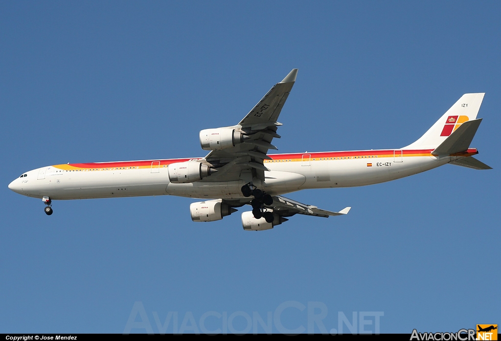 EC-IZY - Airbus A340-642 - Iberia