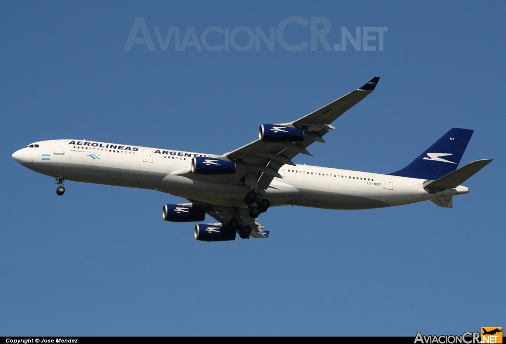 LV-BMT - Airbus A340-312 - Aerolineas Argentinas