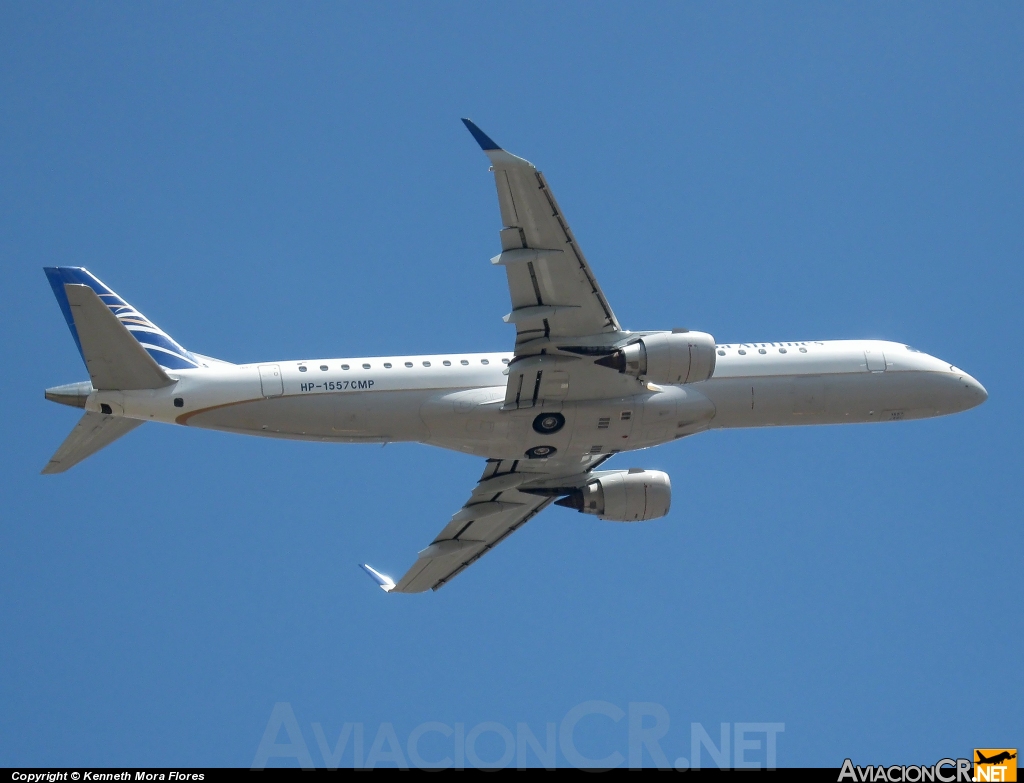 HP-1557CMP - Embraer 190-100AR - Copa Airlines