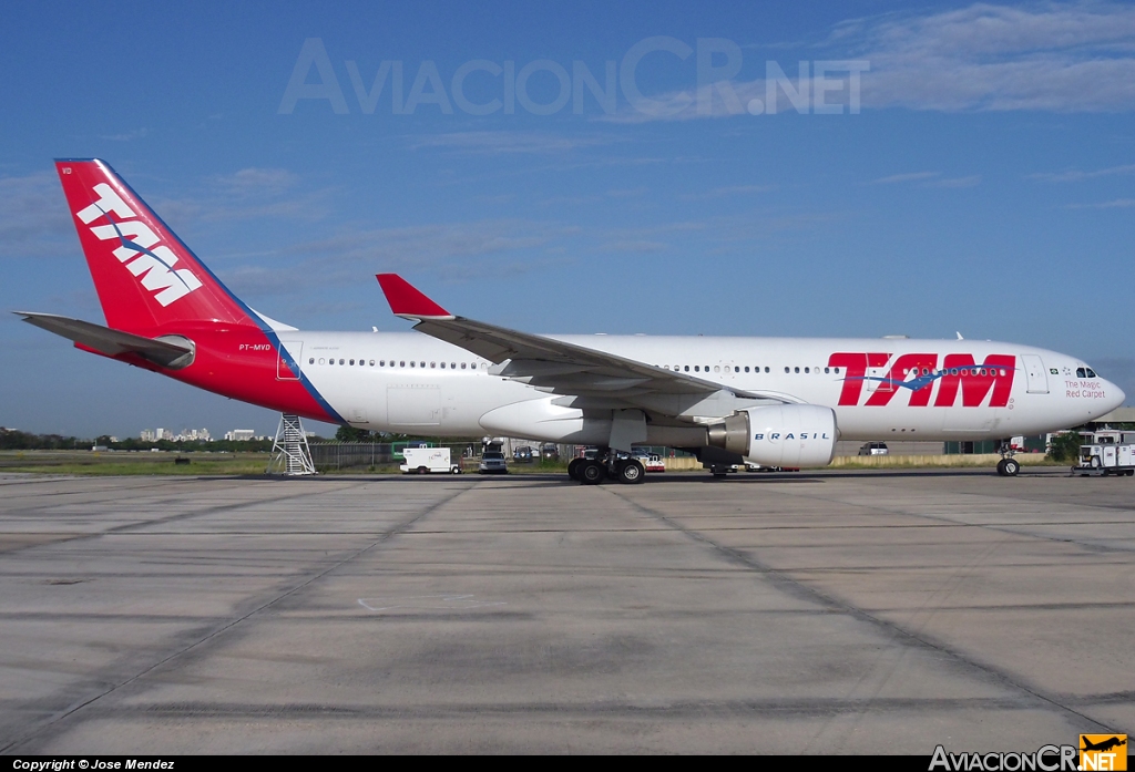 PT-MVD - Airbus A330-223 - TAM