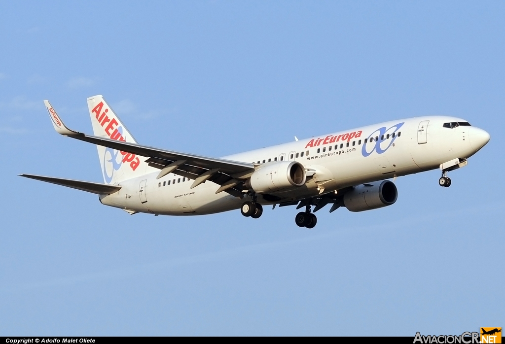 EC-ISE - Boeing 737-86Q - Air Europa