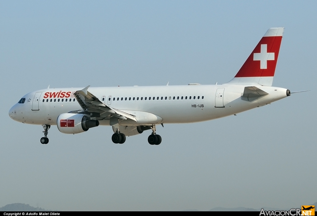 HB-IJB - Airbus A320-214 - SWISS