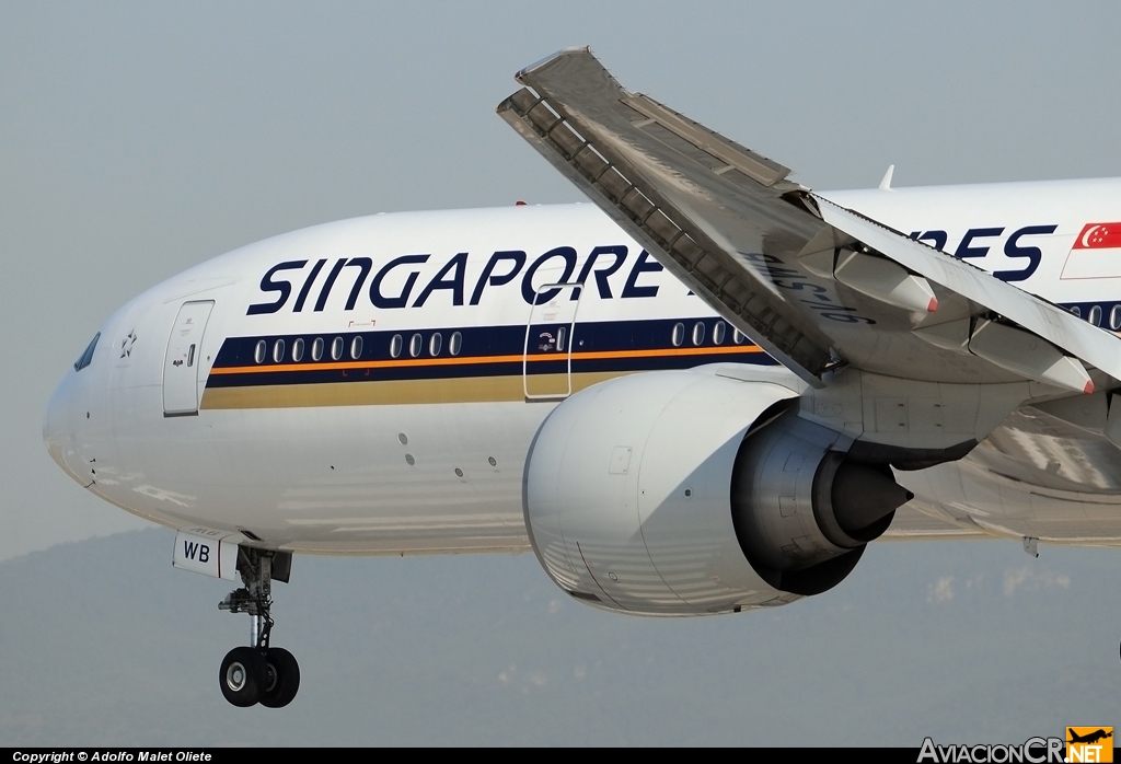 9V-SWB - Boeing 777-312/ER - Singapore Airlines