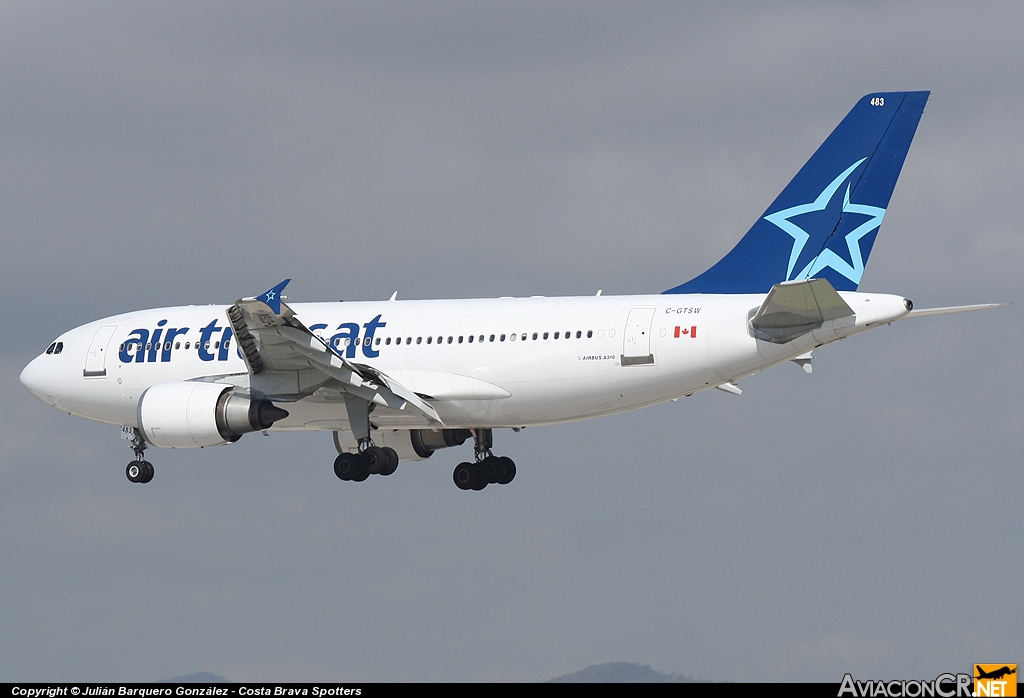 C-GTSW - Airbus A310-304 - Air Transat