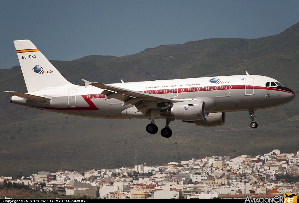 EC-KKS - Airbus A319-111 - Iberia