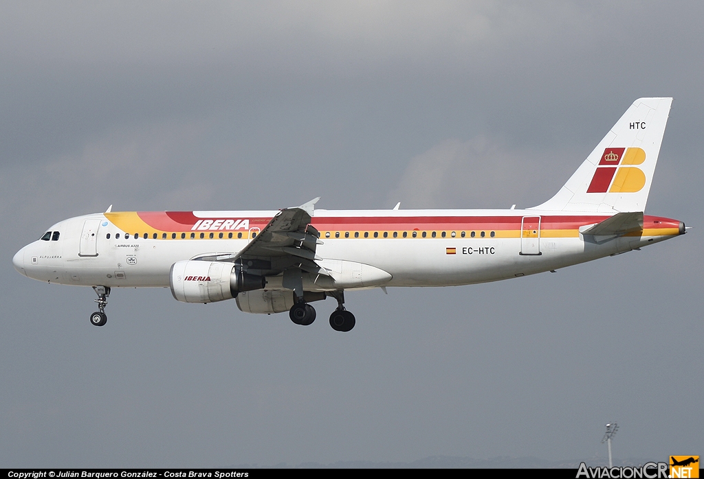 EC-HTC - Airbus A320-214 - Iberia