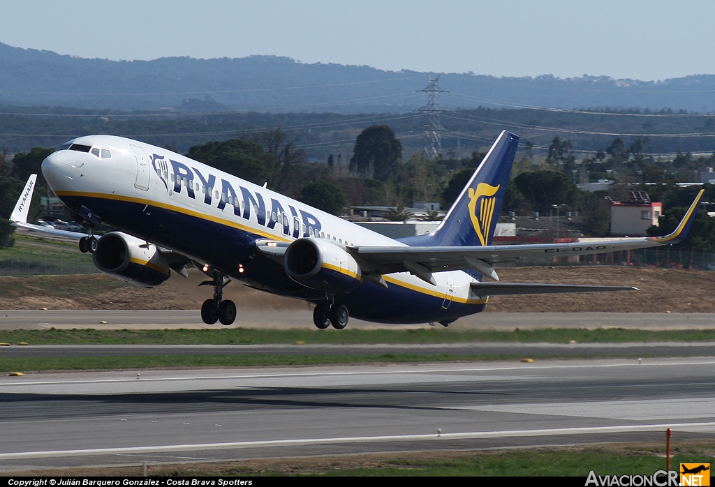 EI-DAO - Boeing 737-8AS - Ryanair