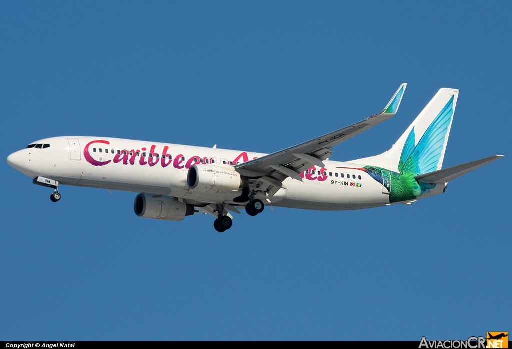 9Y-KIN - Boeing 737-8Q8 - Caribbean Airlines