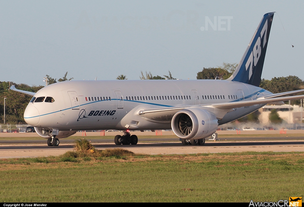 N787FT - Boeing 787-881 Dreamliner - Boeing Company