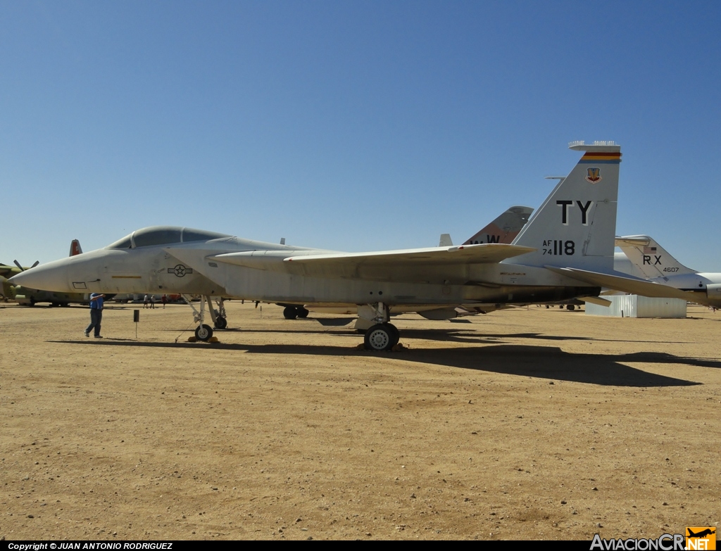 74-0118 - McDonnell Douglas F-15 Eagle - USA - Air Force