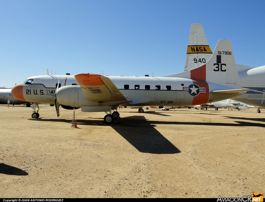 51-7906 - Convair T-29B (240-27) - USA - Navy