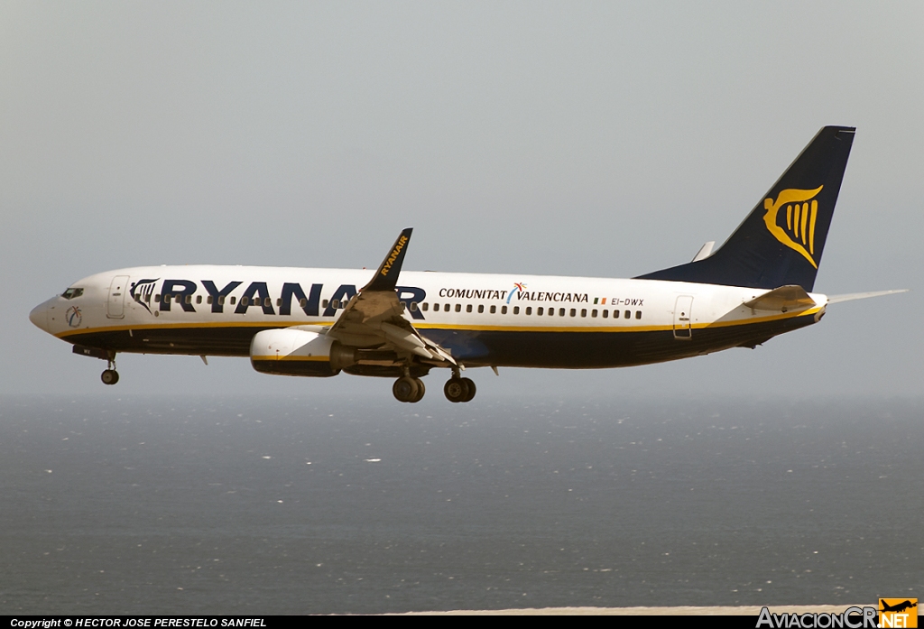 EI-DWX - Boeing 737-8AS - Ryanair