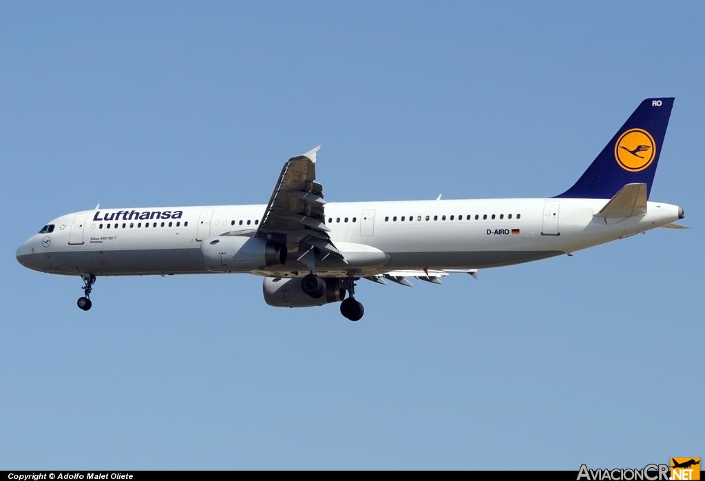 D-AIRO - Airbus A321-131 - Lufthansa