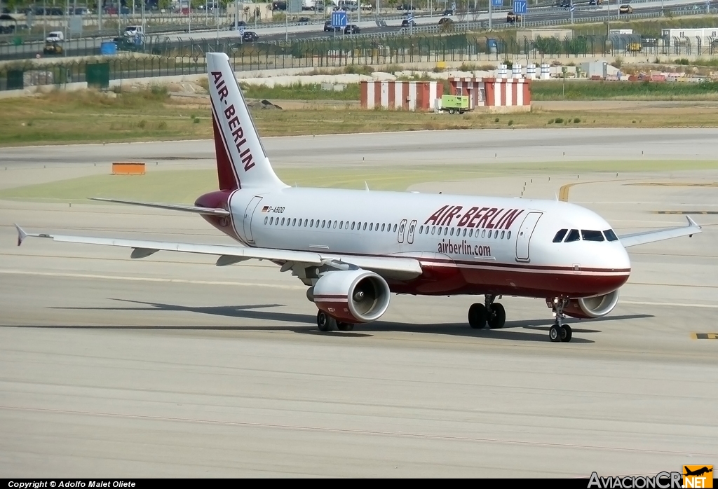 D-ABDD - Airbus A320-214 - Air Berlin