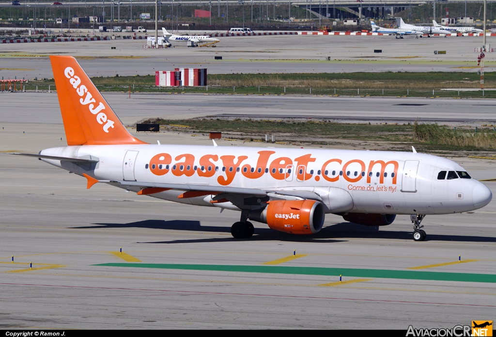 G-EZIU - Airbus A319-111 - EasyJet Airlines