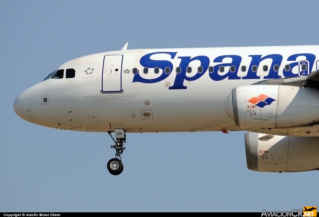 EC-IZK - Airbus A320-232 - Spanair