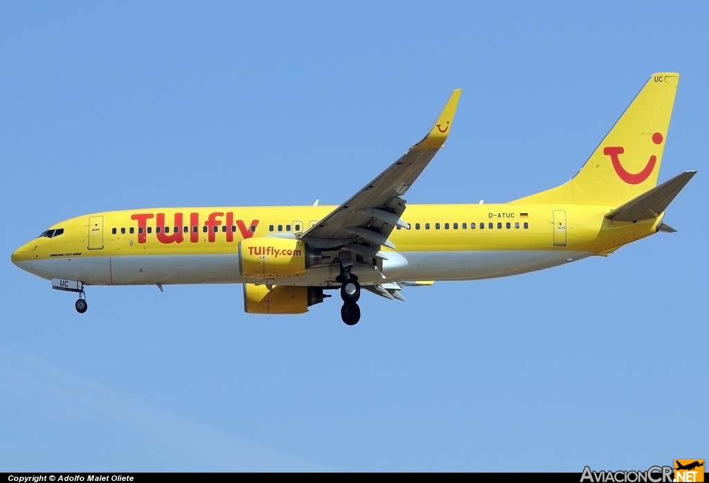D-ATUC - Boeing 737-8K5 - TUIfly