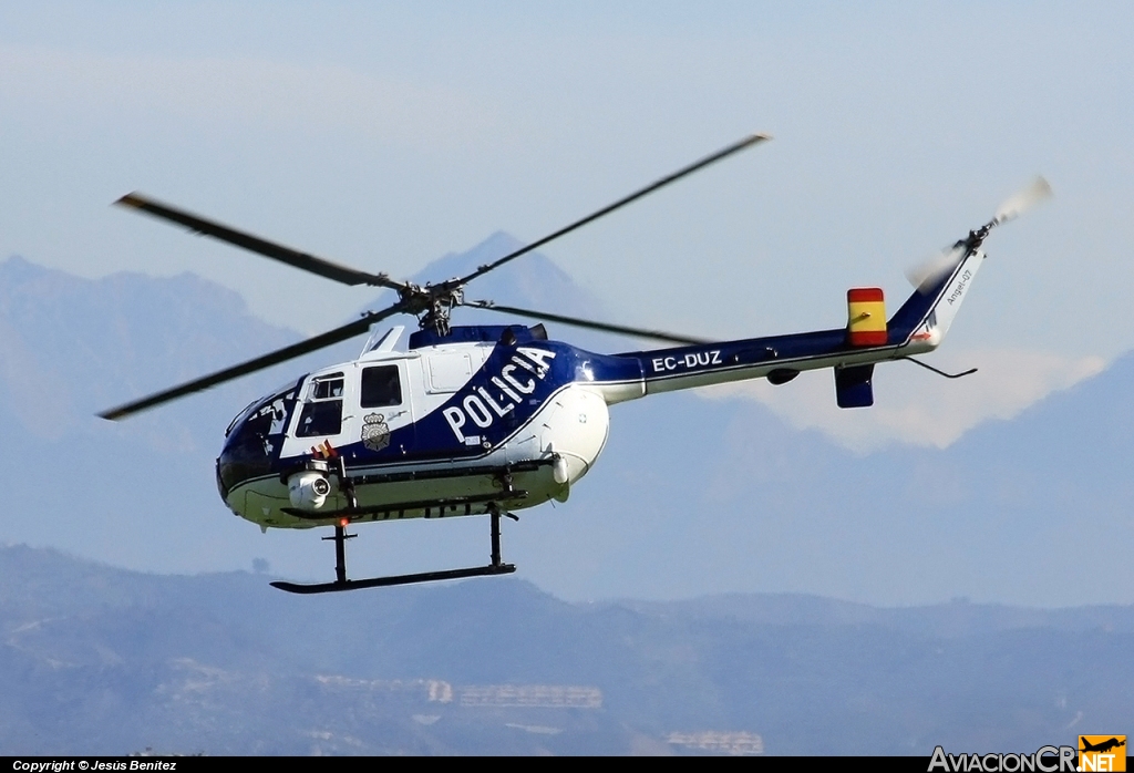 EC-DUZ - MBB Bö105-CB - Policia Nacional Española