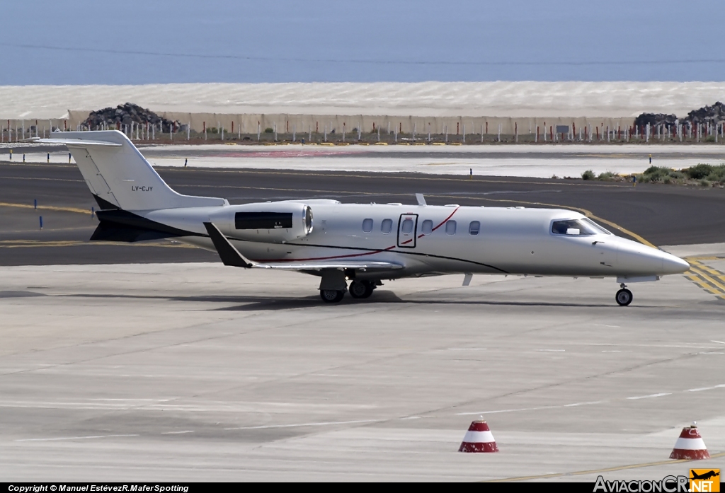 LV-CJY - Learjet 45 - Privado