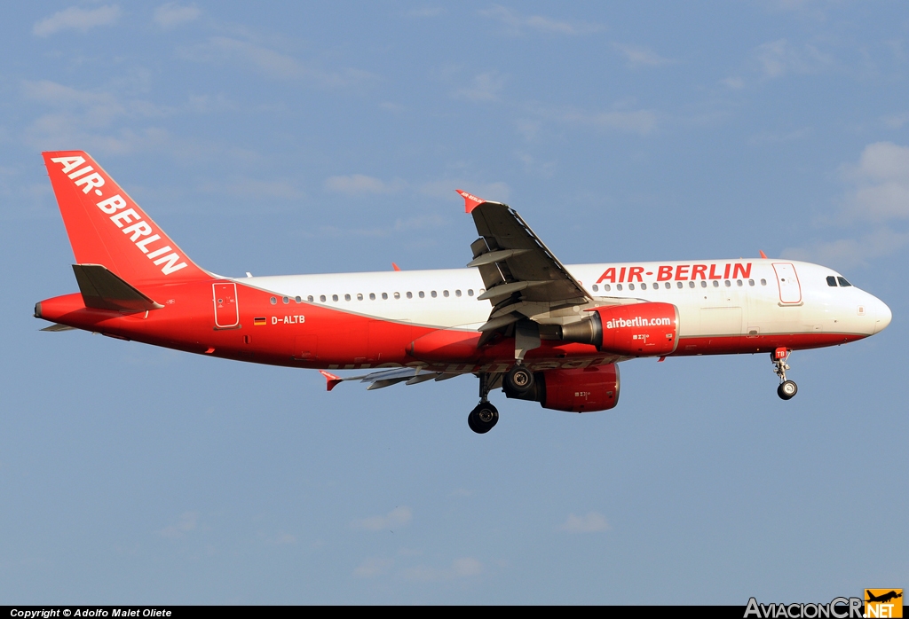 D-ALTB - Airbus A320-214 - Air Berlin