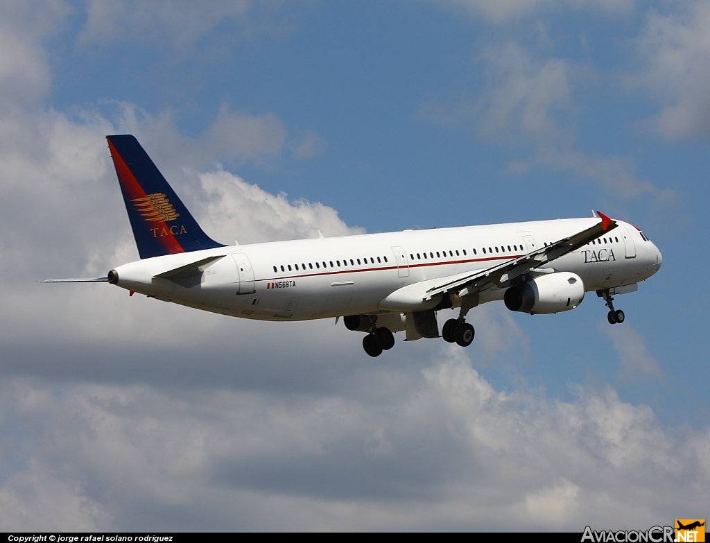 N568TA - Airbus A321-231 - TACA