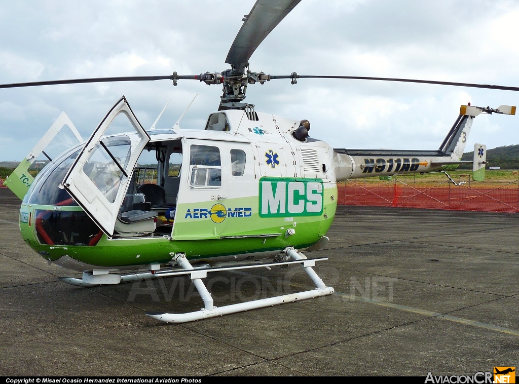 N911AG - Messerschmitt B0-105S - Aeromed