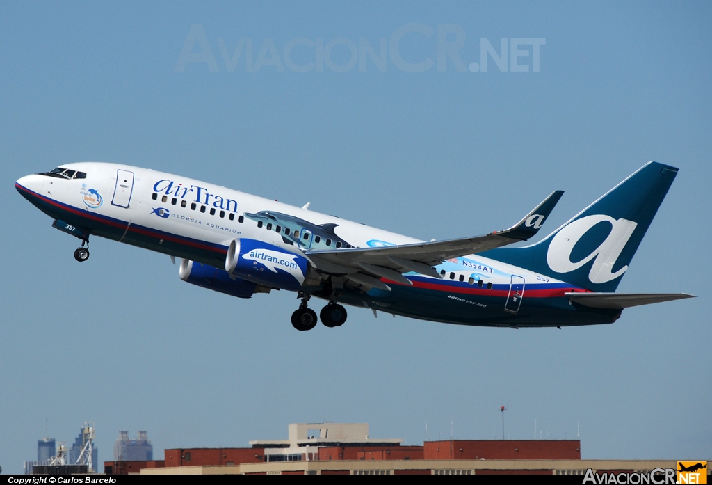 N354AT - Boeing 737-7BD - Air Tran