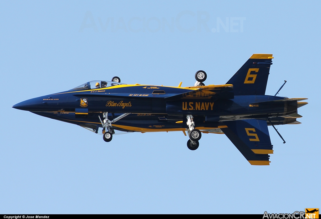 163455 - McDonnell Douglas F/A-18C Hornet - USA - Navy