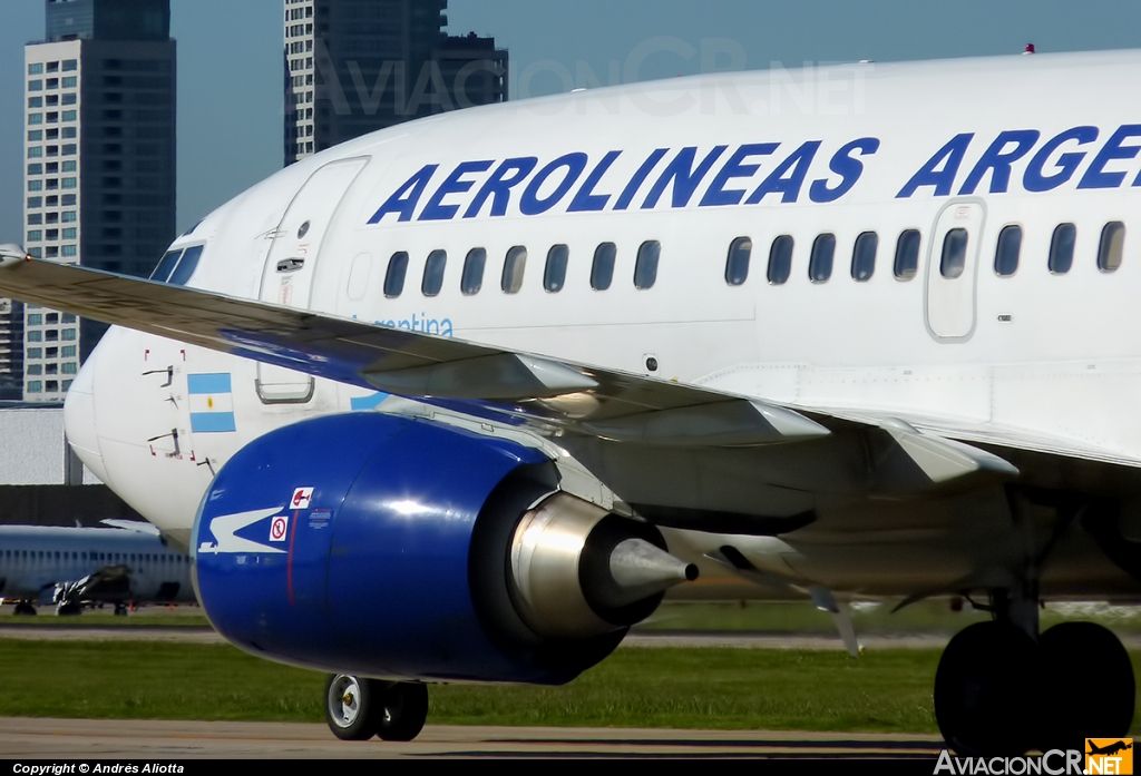 LV-BAX - Boeing 737-5H6 - Aerolineas Argentinas