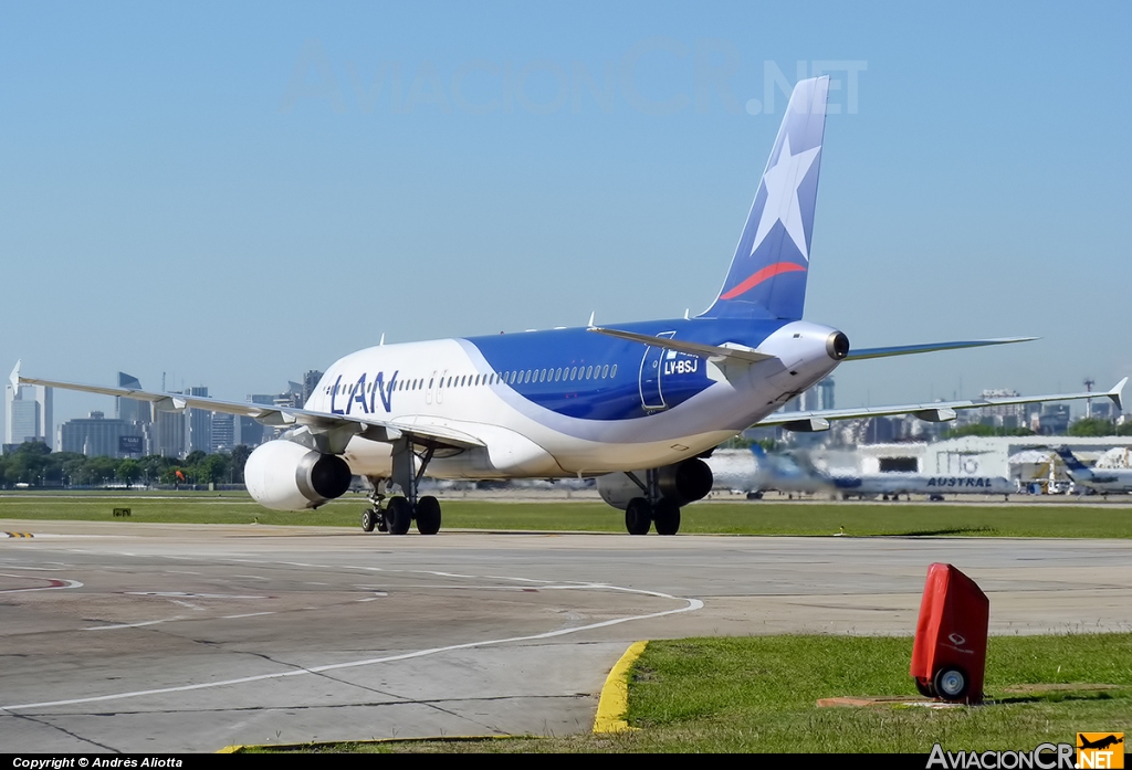 LV-BSJ - Airbus A320-233 - LAN Argentina