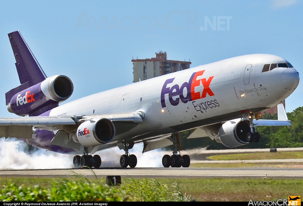 N527FE - McDonnell Douglas MD-11F - FedEx