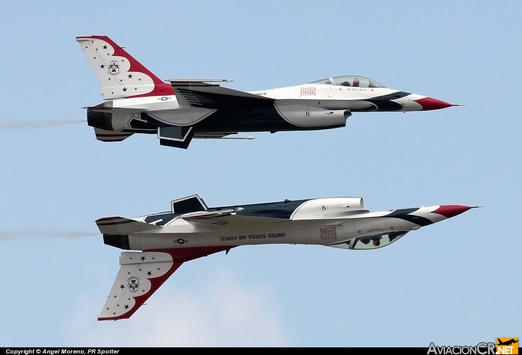  - General Dynamics F-16C Fighting Falcon - USAF - Fuerza Aerea de EE.UU