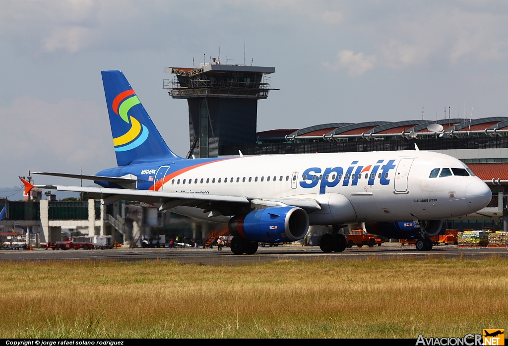 N504NK - Airbus A319-132 - Spirit Airlines