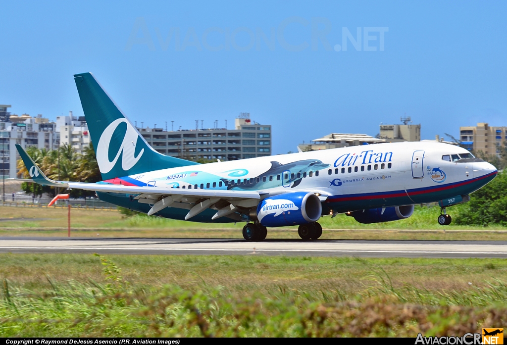 N354AT - Boeing 737-7BD - Air Tran
