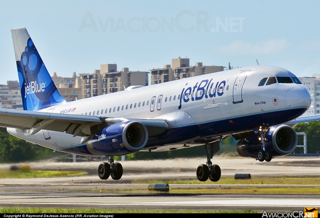 N563JB - Airbus A320-232 - Jet Blue