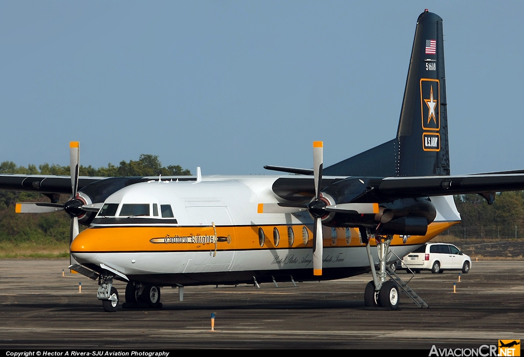 85-1608 - Fokker C-31A Troopship (F-27-400M) - USA - Armada / Army