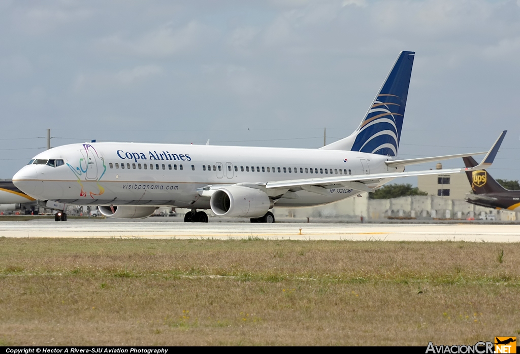 HP-1534CMP - Boeing 737-8V3 - Copa Airlines