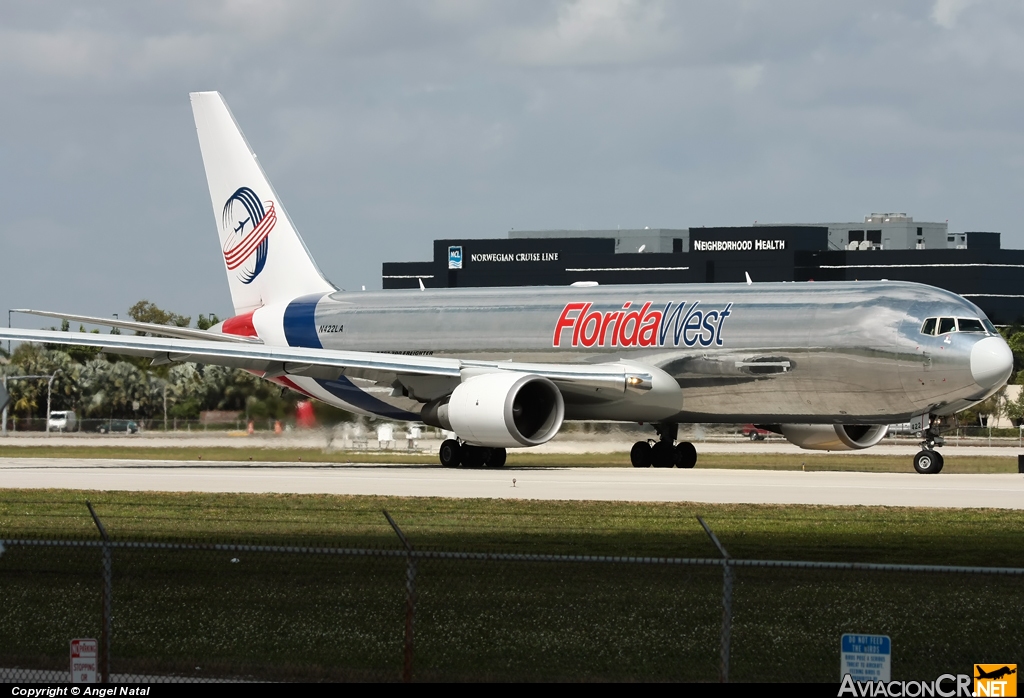 N422LA - Boeing 767-346F/ER - Florida West