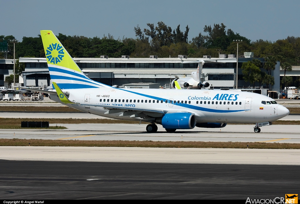 HK-4660 - Boeing 737-752 - Aires Colombia