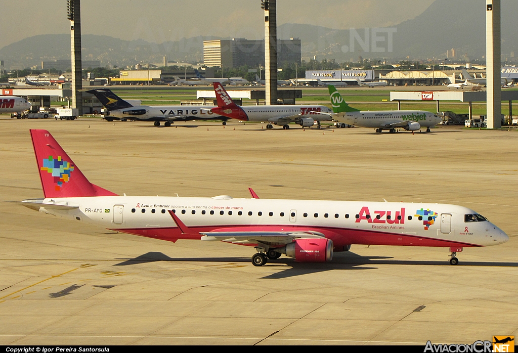 PR-AYO - Embraer ERJ-190-200LR - Azul